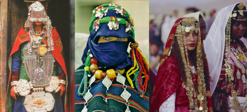 blacknoonajade:  mandotheruthless:  beautiesofafrique:  African brides 1. Edo 2. Akan 3.  Amazigh 4. Maasai  5. Afar 6. Harari 7. Zulu 8. Xhosa 9. Igbo 10. Wodaabe  The Imazigh though. So proud of my culture.  AMAZING. 