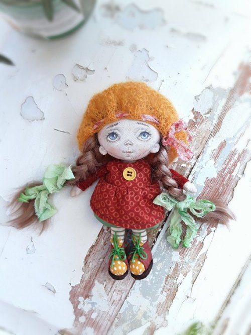 Textile Doll //TatyanaSavkoDolls