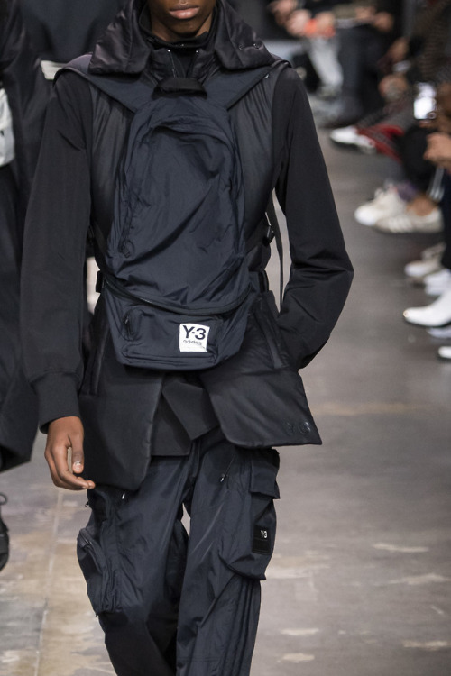 monsieurcouture:Y-3 F/W 2019 Menswear Paris Fashion Week