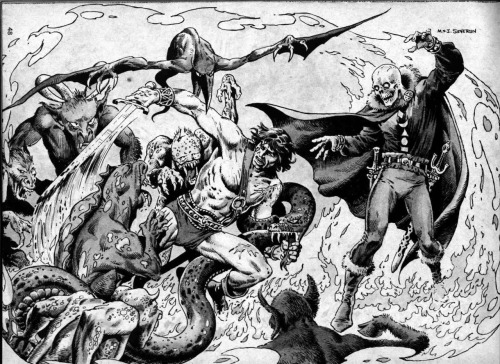 ungoliantschilde: Marvel Preview, Vol. 1 # 19 Pages 42-49: “the Kull II Portfolio”, by J