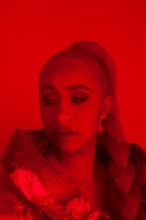 blackgirlsreverything: thedigitaltraphouse2: Cardi B on the cover of interview of The FADER  How can you not lover her? 
