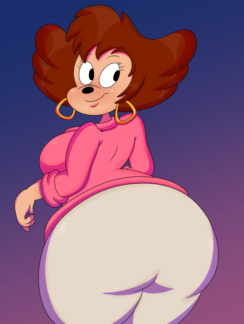 This may only be me. But I love, I repeat LOVE the way Peg&rsquo;s butt is drawn in Goof Troop. 