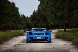 automotivated:  Lamborghini Gallardo aka “LAMBONR” (by jeremycliff)