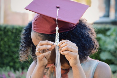 ing00dspirits:100% intelligent black child #HBCUGrad16