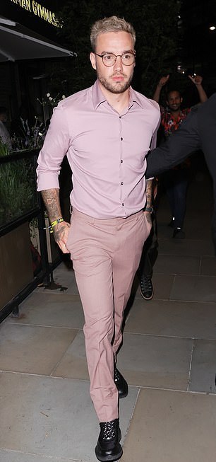 liam-93-productions: Liam leaving the launch event for Dazn x Matchroom - 27.07