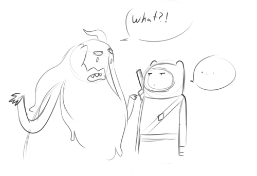 the-snowflake-owl:  AU where Ice King found porn pictures