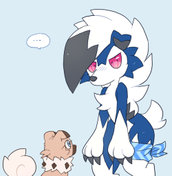 lycanrocdaily: moro is late to the party @daily-midnightlycanroc  x3!