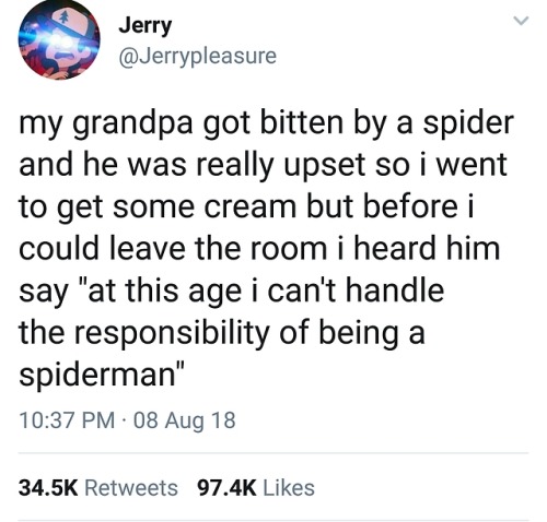 jewishbookwyrm:whitepeopletwitter:With great power comes great responsibilityThis is the exact oppos
