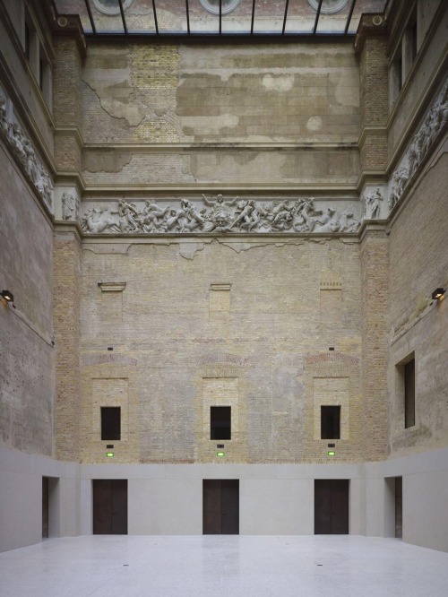 roomonfiredesign:  Neues Museum, Museum Island Berlin, 1997-2009 by David Chipperfield Architects.