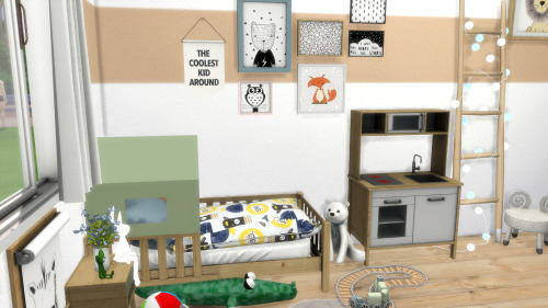 The Sims 4: TODDLER TWIN BOYS ROOMName: Toddler Twin Boys Room§ 2.791Download in the Sims 4 Gal