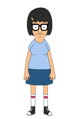 Today’s character of the day is: Tina Belcher from Bob’s Burgers