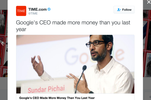 slagartehfox:memeufacturing:holy shit i didnt see that one coming .Holy fuckGoogle’s CEO makes more 