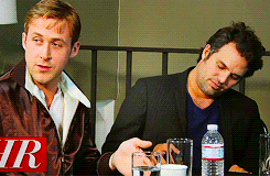 goslingsryan:  Mark Ruffalo &amp; Ryan Gosling → instant bromance 