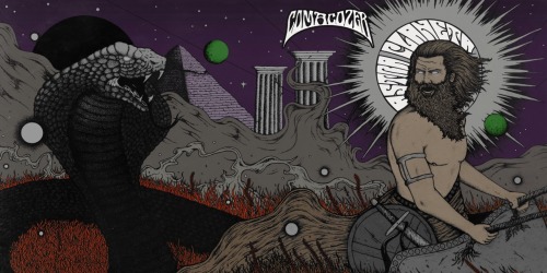 Finished Gatefold Album Art for Comacozers new record &ldquo;Astra Planeta&rdquo;  Danny Gra