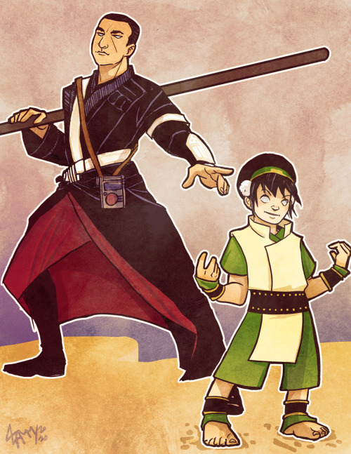 The Force is with Chirrut Imwe, and her name is Toph.