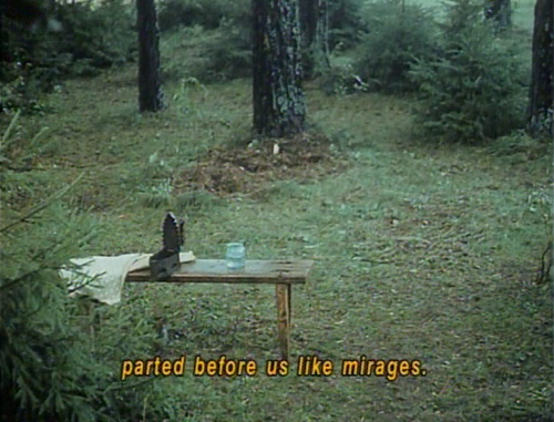 communicants:The Mirror (Andrei Tarkovsky, 1975)