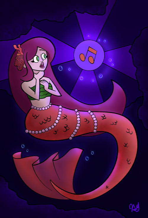 Happy Mermay, here’s The Little Mermaid! I’m glad I could finish her before the end of the month!