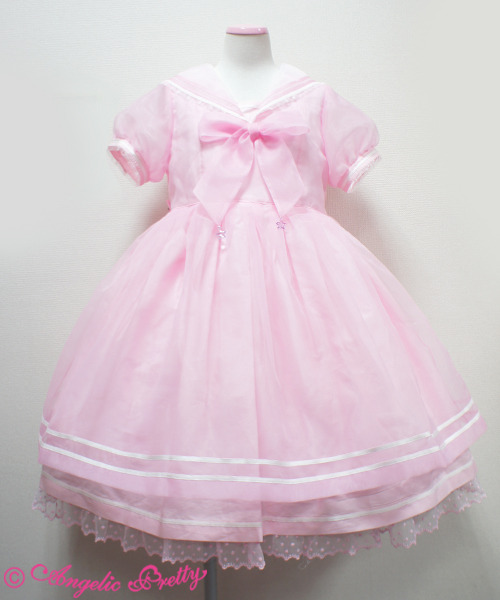 angelicprettyrelease:  Fairy Marine One Piece comes in ; white/pink/sac/lavender