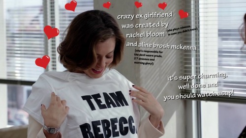 mindyscully:    DROP EVERYTHING AND WATCH CRAZY EX GIRLFRIEND NOW!  It’s available for fr