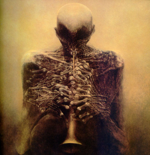 fight-like-a-crow:The paintings of Zdzislaw Beksinski