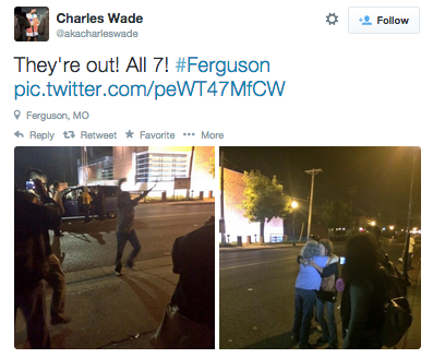 schmuserin:  socialjusticekoolaid:   Last Night in Ferguson (9.28-9.29): Last night’s protest was one of the in Ferguson this month, proving once again that the residents of Ferguson/STL County are some of the most resilient and inspiring in all the