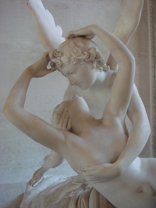 my-water-lilies:Eros and Psyche (detail), Antonio Canova.