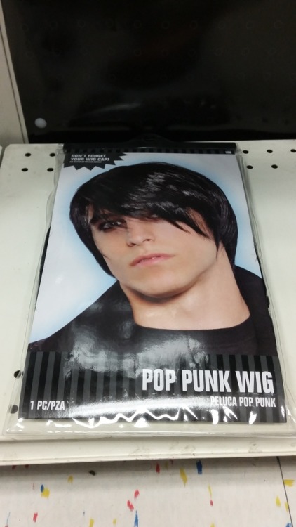 deliciousstomach: My trip to Party City was a Fall Out Boy adventure.