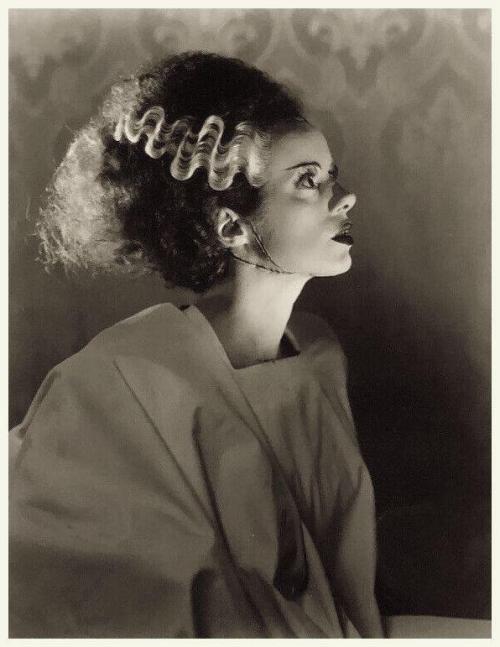 blondebrainpower:Elsa Lanchester- The Bride