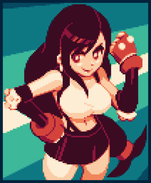 Tifa! [Palette: 6 colors + bg]<More works>