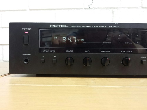 Rotel RX-850 AM/FM Stereo Receiver, 1984