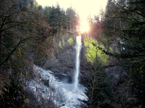 Lauterall Falls, Oregon December 2013