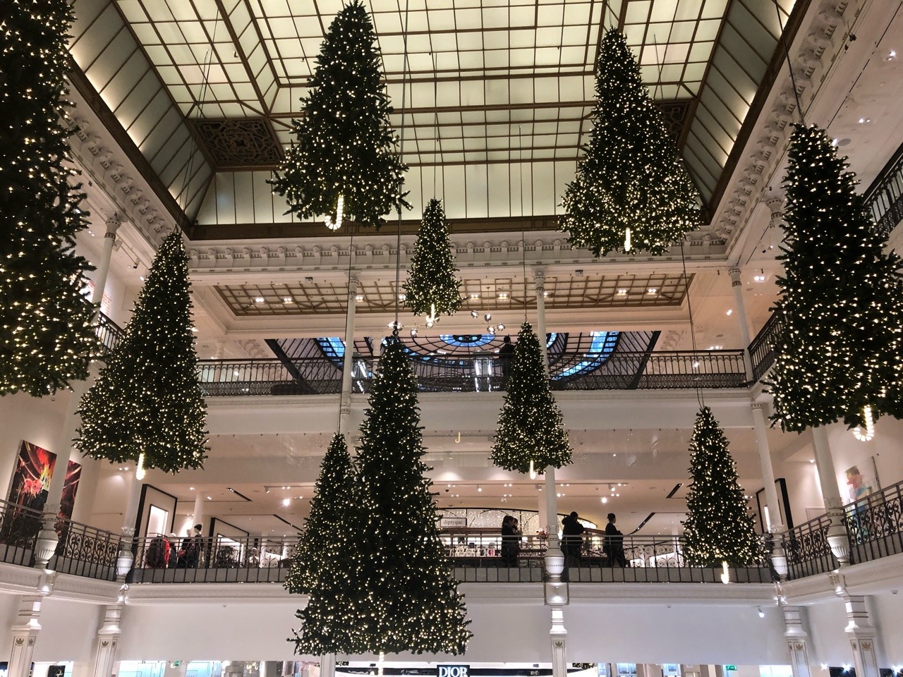 le bon marche christmas