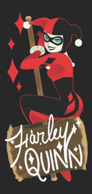 retdis:Colored ver of Harley Quinn &