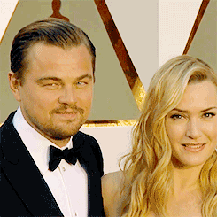 joshuasryan:Kate Winslet and Leonardo DiCaprio attend the 70th and 88th Academy Awards (1998, 2016).