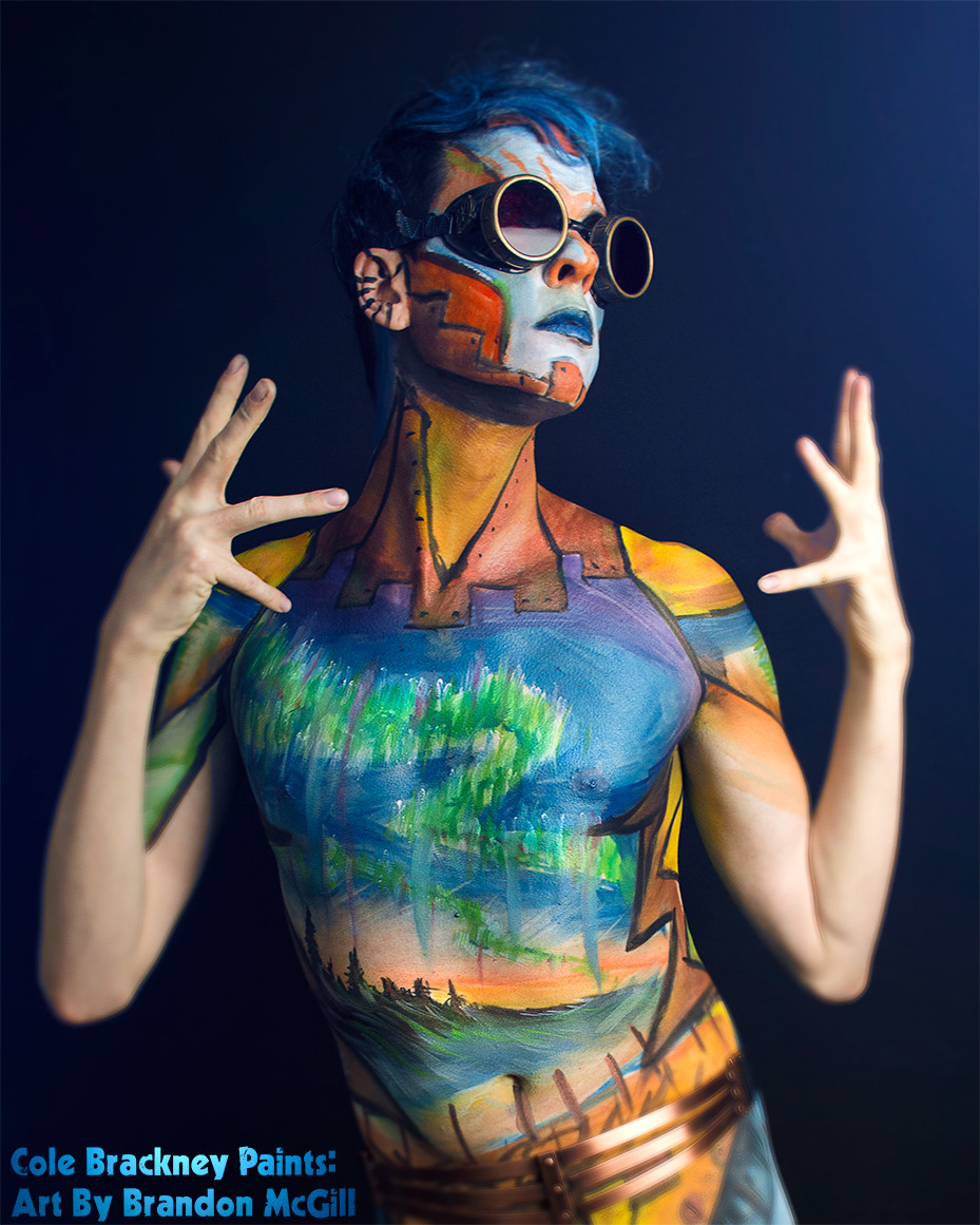 ryandevon: brandonmcgill:   ARTISTS PAINTING EACH OTHER (NSFW) Hey folks! Brandon
