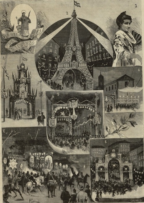 This modest reproduction of the Eiffel Tower was built in Summer 1889 for the festivities of San Lor