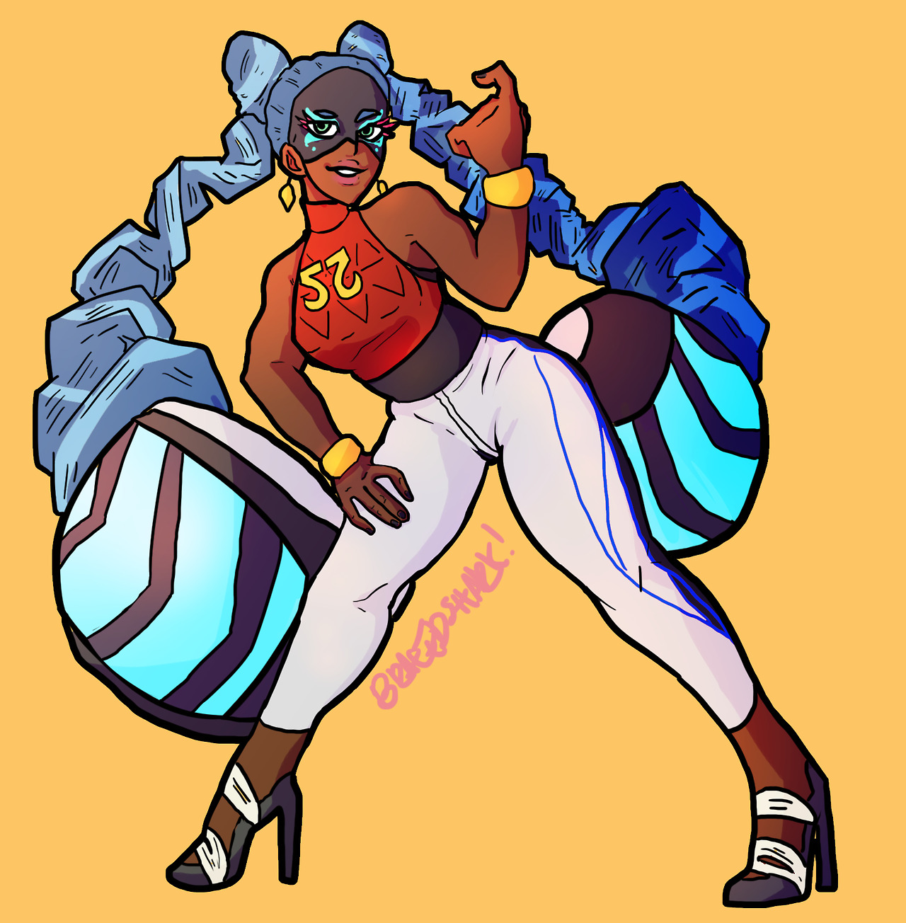 bracedshark: Twintelle won the twitter poll! (follow me on twitter here so you can