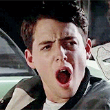 willywains:   He’s gonna marry me.  Ferris Bueller’s Day Off (1986) dir. John