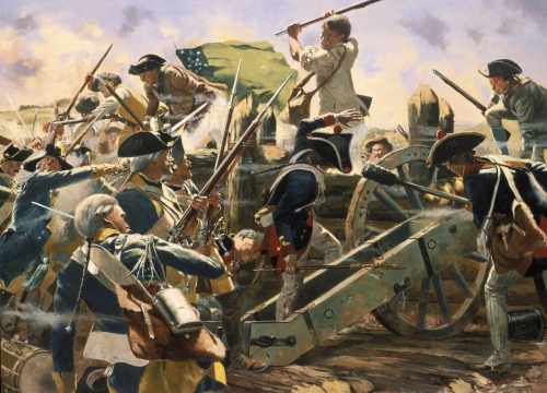 georgy-konstantinovich-zhukov:The Battle of Bennington by Don Troiani At Walloomsac, New York, Ame