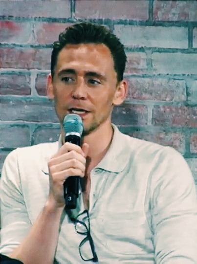Tom Hiddleston At The Nerd HQ 2016.
