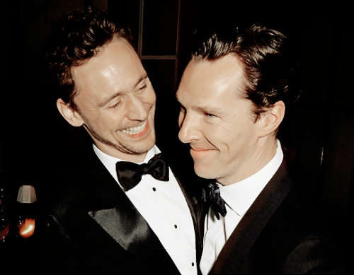 moviein:Tom Hiddleston and Benedict Cumberbatch attend The Weinstein Company, Entertainment Film Dis