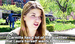 natashaelise:What attracts Laura to Carmilla? x What attracts Carmilla to Laura?