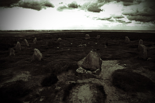 ‘The Twelve Apostles’  Bronze Age Stone Circle, Ilkley, Yorkshire,  5.7.15.