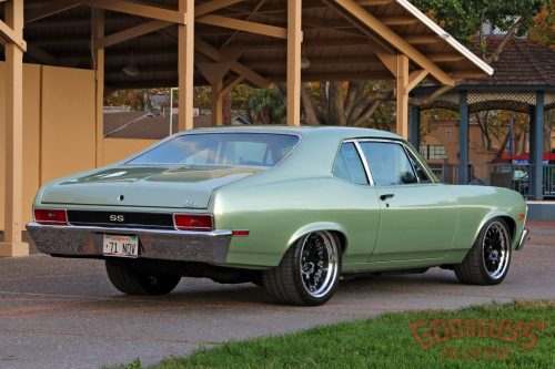  Future family heirloom. Edgar’s pro-touring 1971 Chevrolet Nova was built by Vince at MSP Fabricati