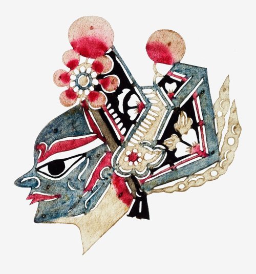 mia-asian-art: Shadow Puppet Head, 20th century, Minneapolis Institute of Art: Chinese, South and So