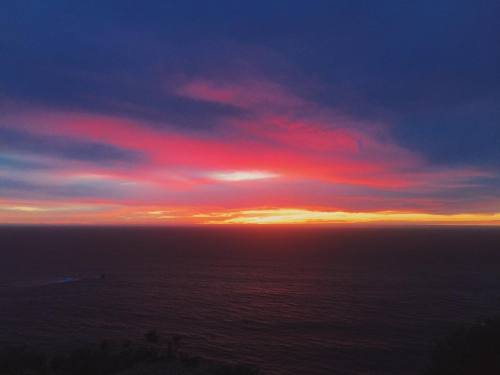 One last picture, California sunset #highway1 (at Big Sur Coast - CA)
