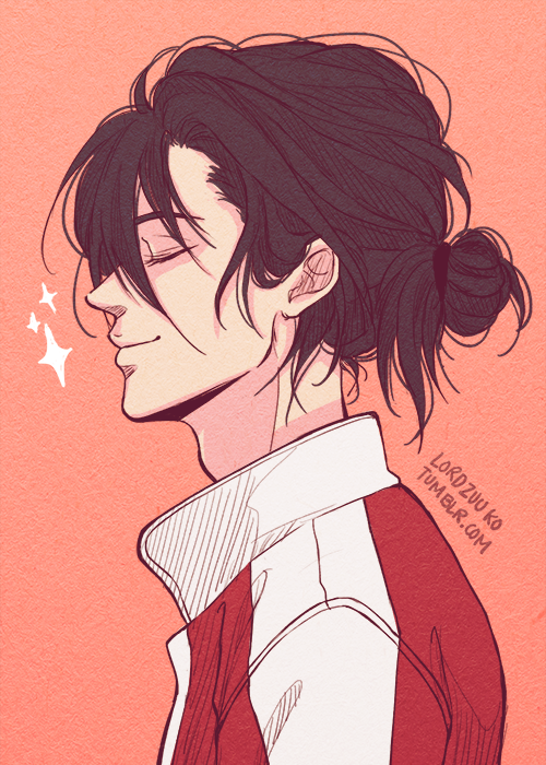 lordzuuko: Shiro was on ponytail duty and a certain Red Paladin was very very pleased.I legit dreamt