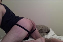 vanderdick:  first jockstrap just came in the mail y’all  FUCK that hairy ass