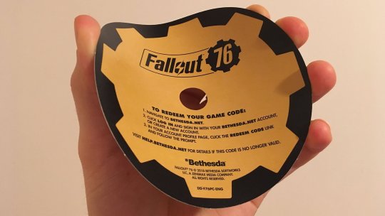 voidwerks: geminiagent:  kincyr:   geminiagent:  psiotechniqa:  gamergate-news:  Bethesda To Face A Class Action Lawsuit For Not Fulfilling Fallout 76 Refunds The moment we saw the cardboard disk in the “physical copies” should’ve been a red flag