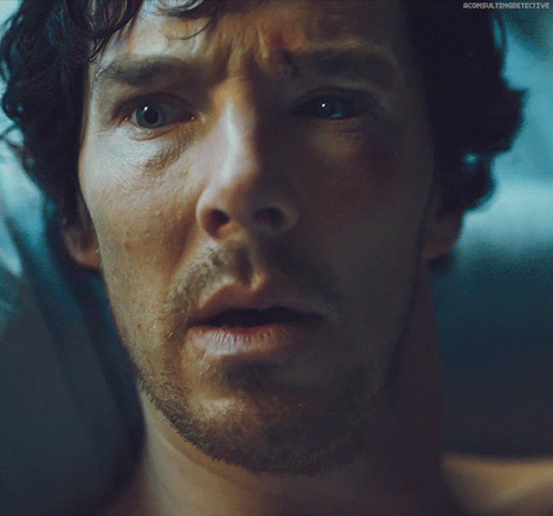ben-locked:aconsultingdetective:∞ Scenes of SherlockOh, Mr Holmes. I-I don’t know if this is relevan